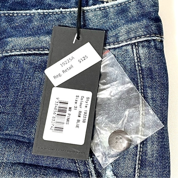 NEW! ONE TEASPOON MAN MR PINKs DISTRESSED DENIM SHORTS Relaxed Fit S… - Picture 8 of 13